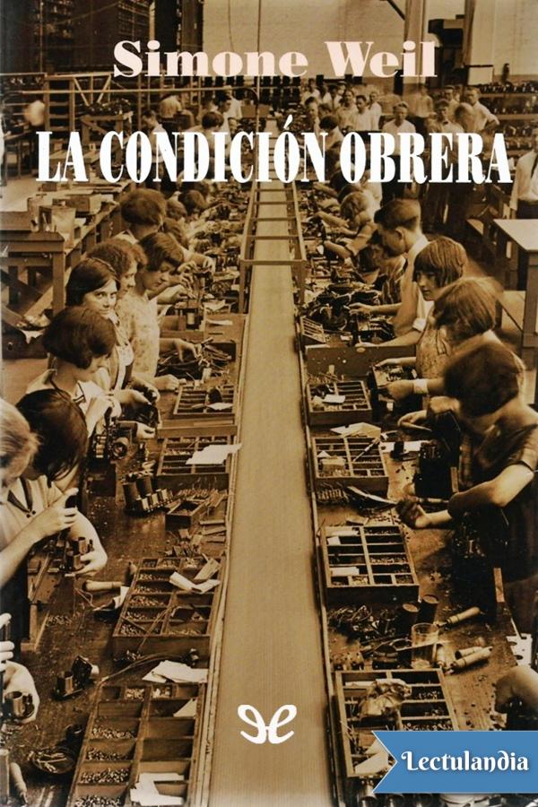 La condición obrera